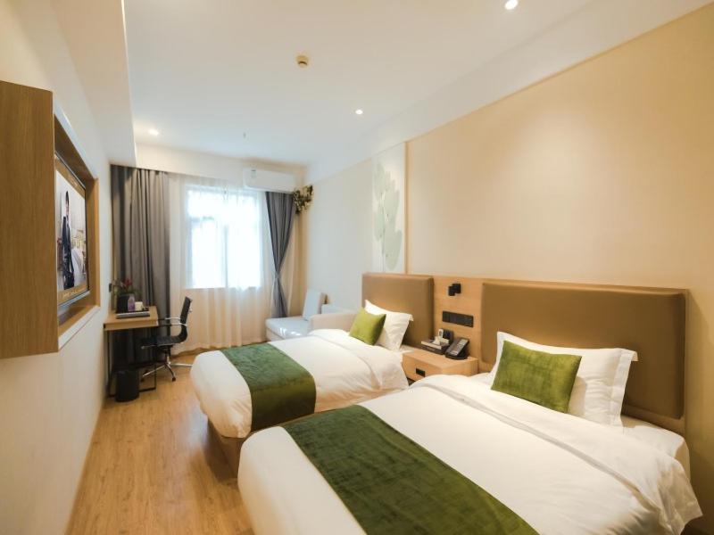 Greentree Inn Shanghai Huangxing Park Subway Station Express Hotel Екстериор снимка